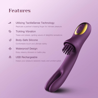 Eveandlove 10 x 6 x 7 Modes Come-Hither Clitoral Tickling Rabbit Vibrator