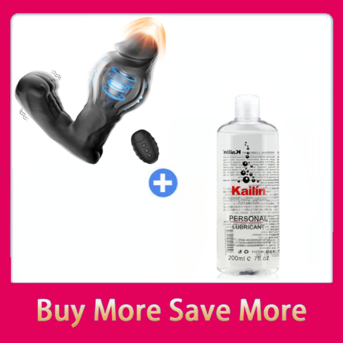 Eveandlove Inflatable Prostate Massager: 10 Vibration Modes, Heating & Remote-Controlled Expansion