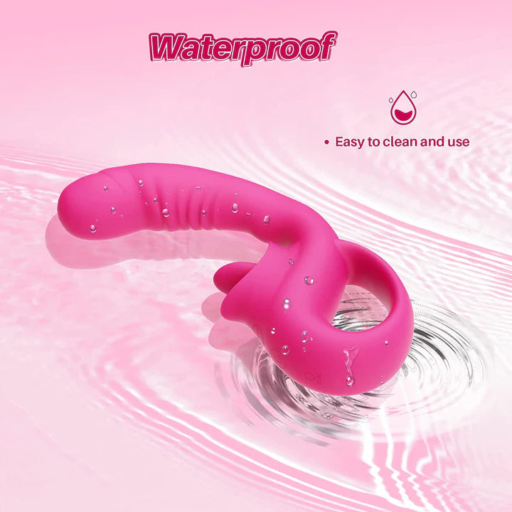 Eveandlove G-spot vibrator offers 10 licking and vibration patterns for women