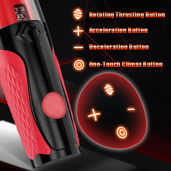 Eveandlove Automatic 5 Thrusting & Rotating for Penis Stimulation Masturbator Cup